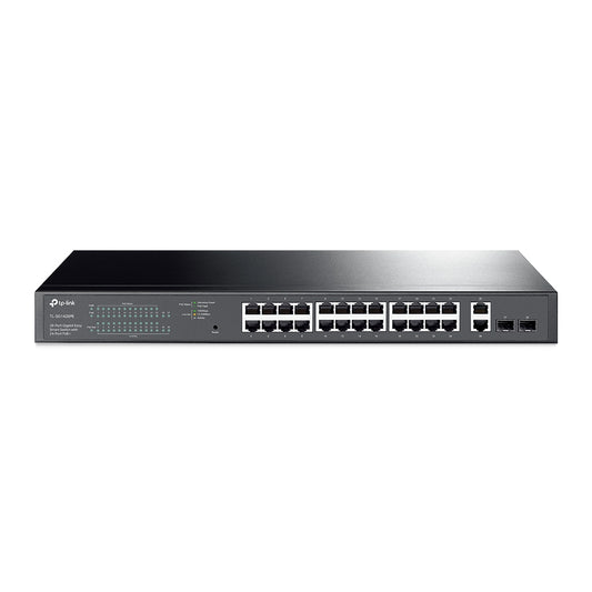 TP-Link 28-Port Gigabit Easy Smart PoE+ Switch / TL-SG1428PE