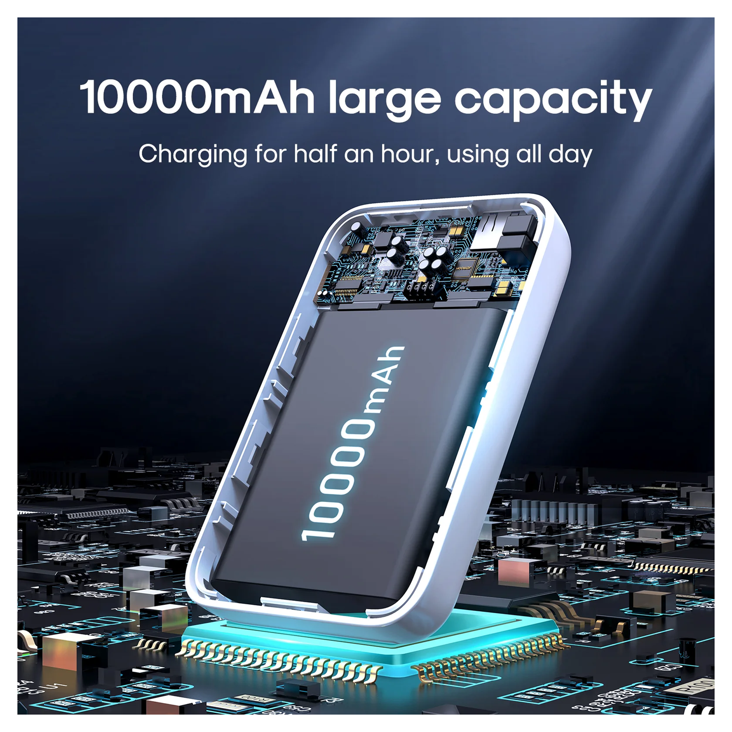 JOYROOM 20W Mini magnetic wireless power bank 10000mah -JR-W020