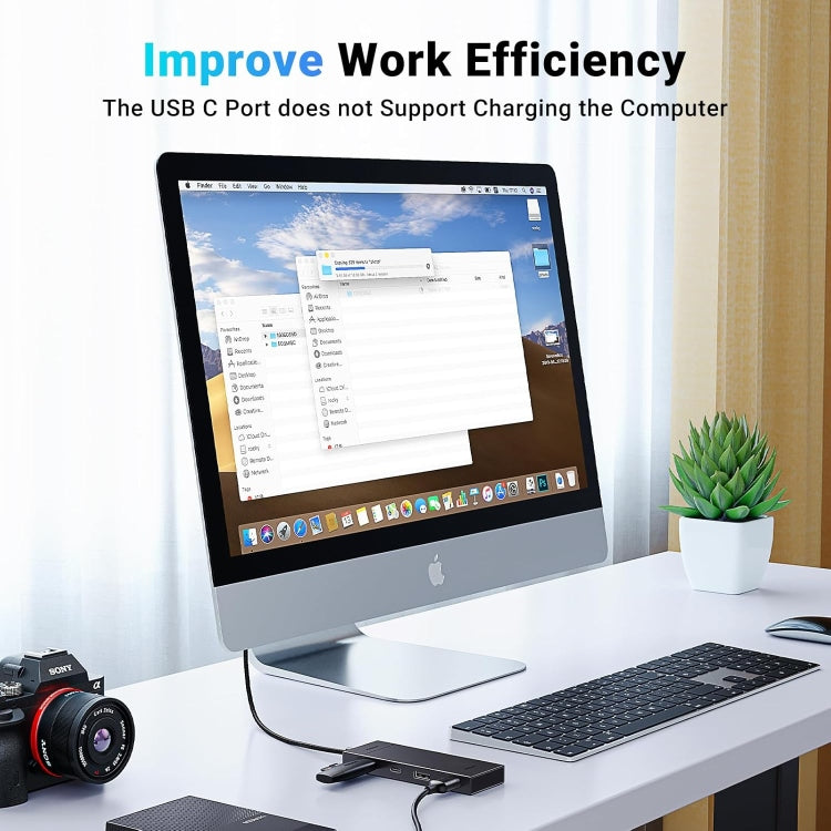 UGREEN 10Gbps 4-in-1 USB 3.2 Adapter Gen 2 with 2 USB-C 3.2 and 2 USB-A 3.2 / 35583