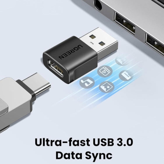 UGREEN USB-C FEMALE TO USB-A MALE ADAPTER SET (2 Pack - 3-Pack) / US701