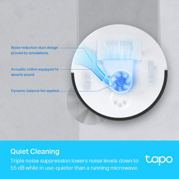 Tapo RV30 / LiDAR Navigation Robot Vacuum & Mop