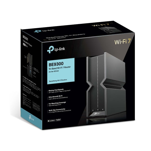 جهاز راوتر Archer BE550 الجديد BE9300 ثلاثي النطاق Wi-Fi 7