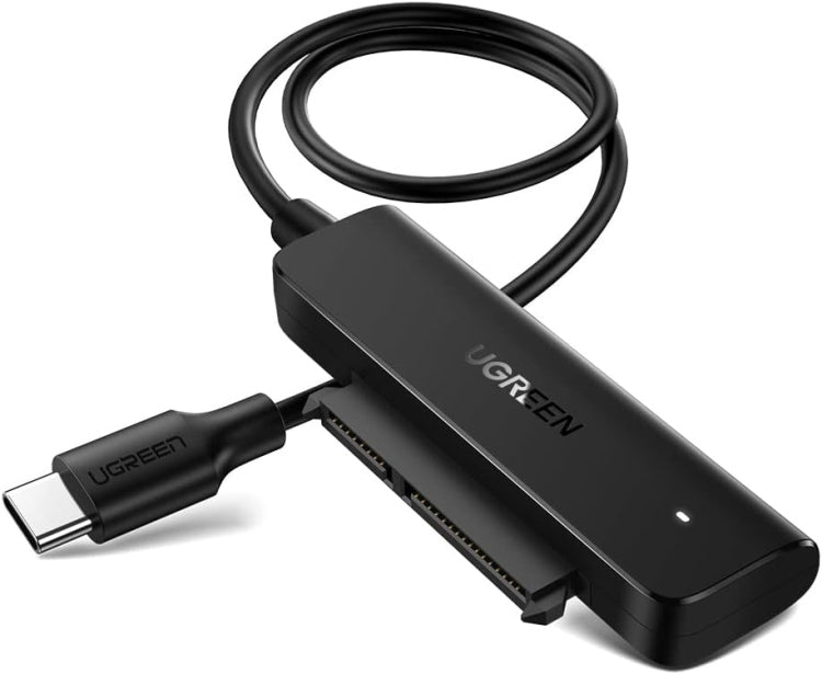 كابل قارئ القرص الصلب الخارجي USB C إلى Sata من UGREEN، مجموعة نقل قرص SSD مقاس 2.5 بوصة /70610