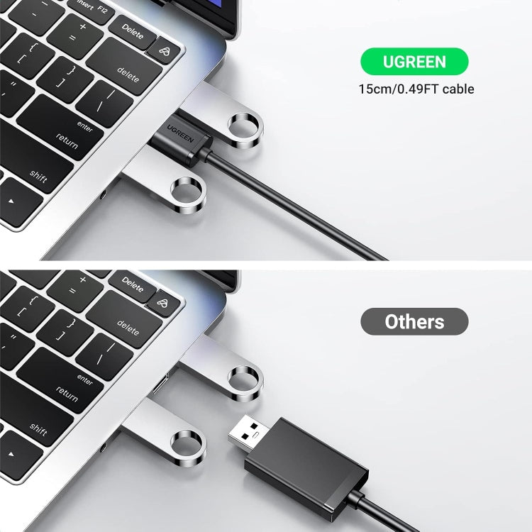 UGREEN USB to 3.5mm Headphone Audio Adapter / US205