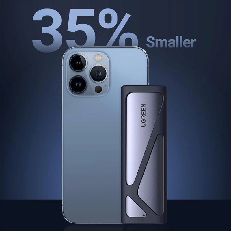كابل USB-C أنثى إلى M.2 M-Key 10G من UGREEN، كابل C إلى C بطول 50 سم / 10902
