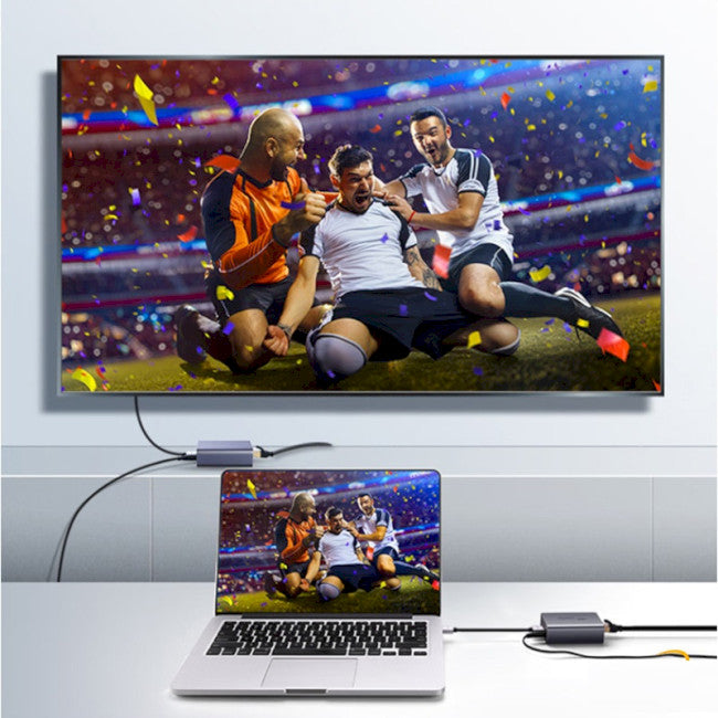 موسع HDMI من UGREEN بطول 50 مترًا عبر Cat5e/6 واحد (جهاز إرسال*1 + جهاز استقبال*1) / 90811EU