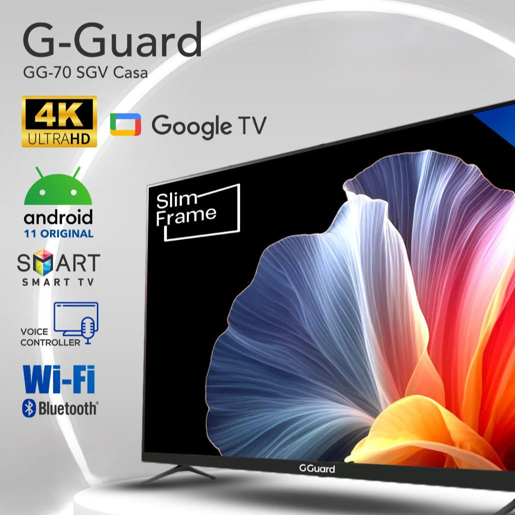 شاشة جي جارد سمارت مقاس 70 بوصة 4K