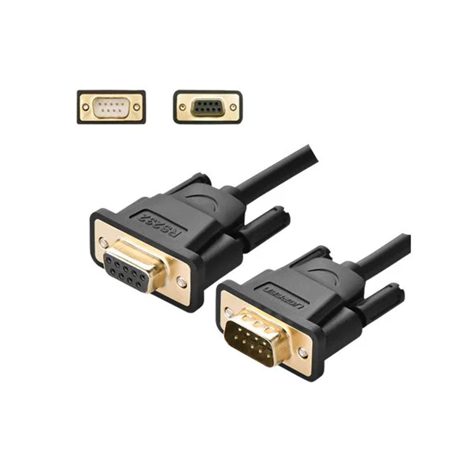 UGREEN DB9 RS232 Male To Female Adapter Cable - DB101