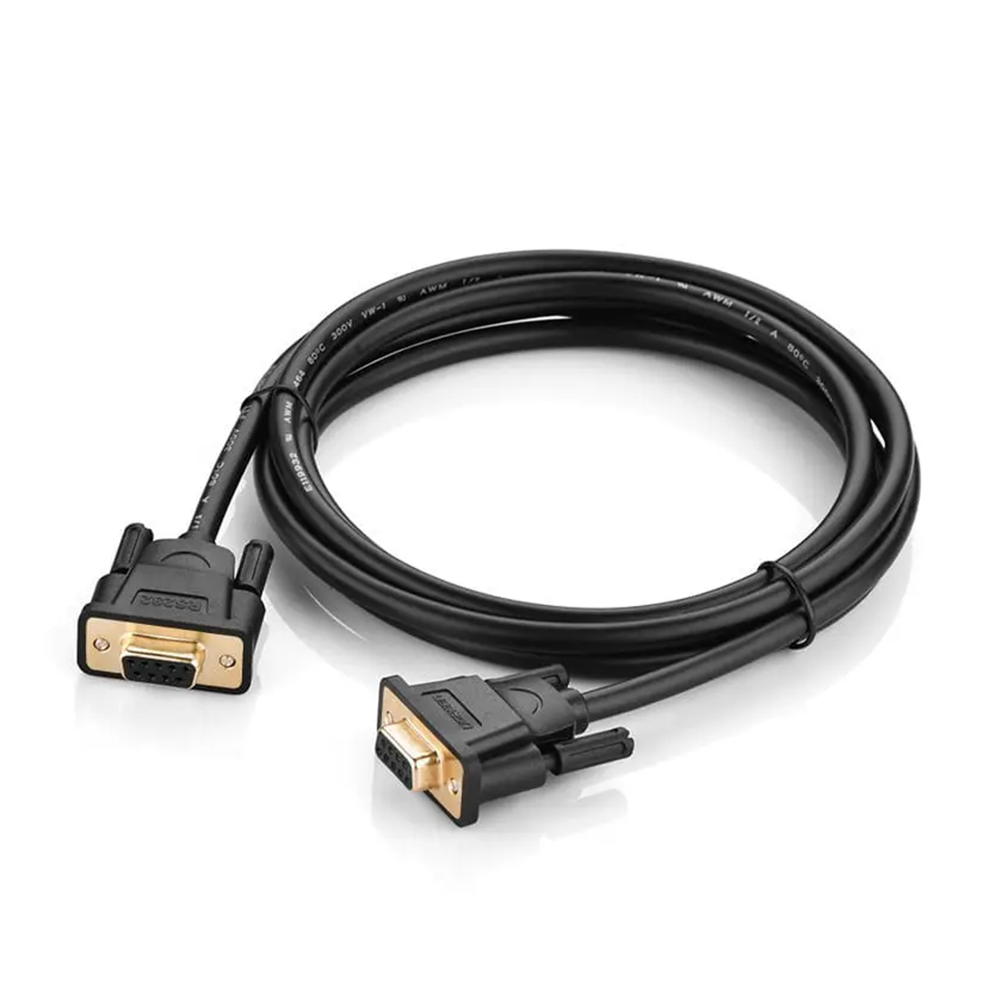 Ugreen DB9 RS232 Female to Female Adapter Cable (1.5m) - 20149