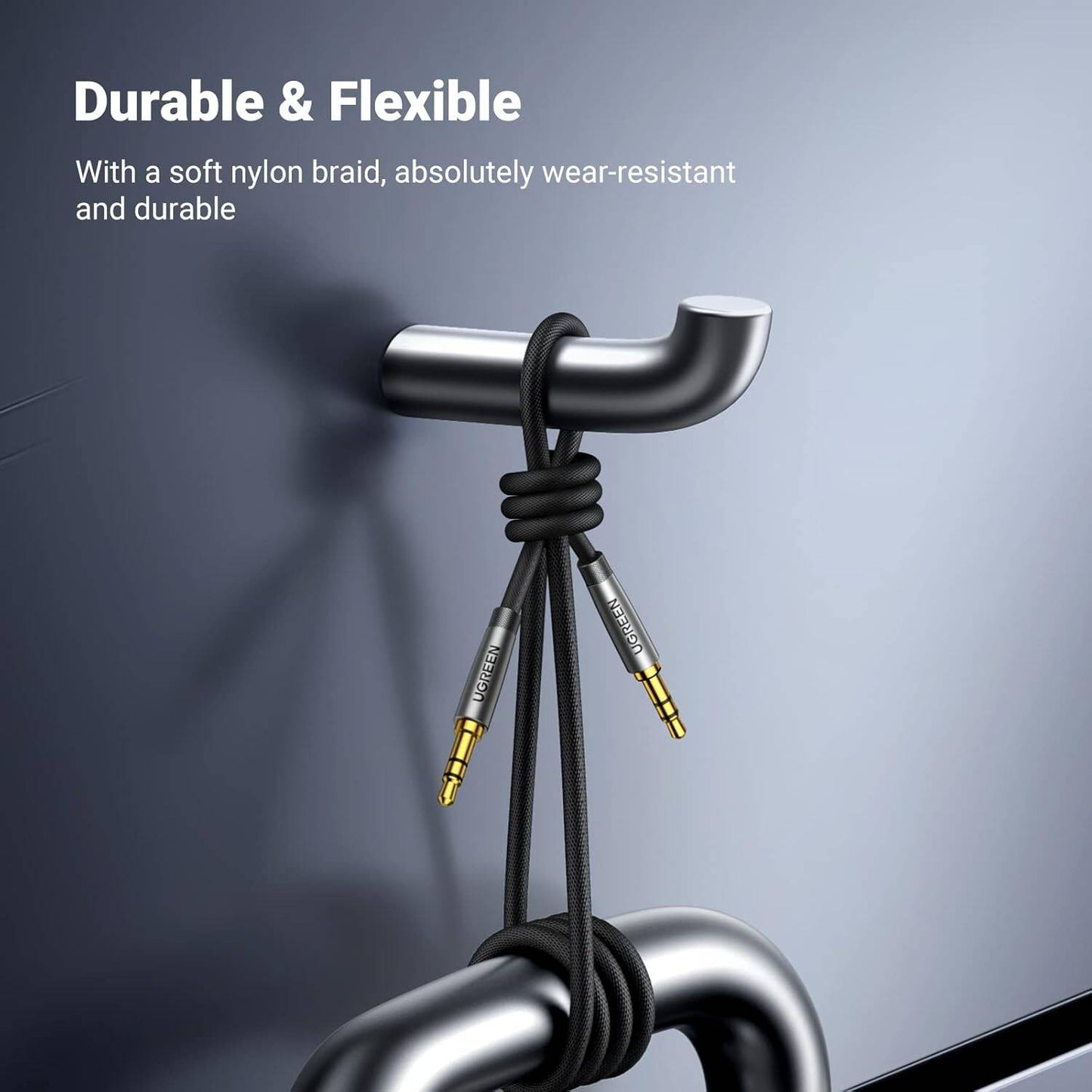 UGREEN,3.5mm Male To Male Auxiliary Audio Cable / AV150