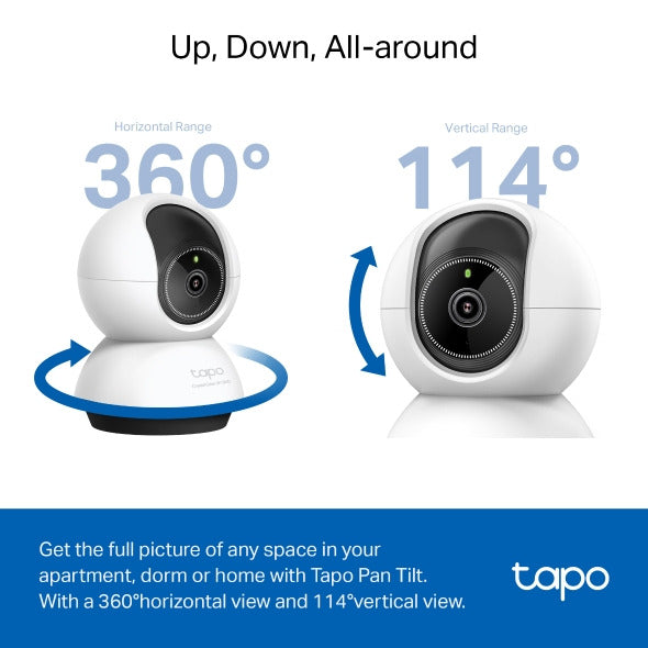 Tapo TC72 | 4MP AI Home Security Wi-Fi Camera
