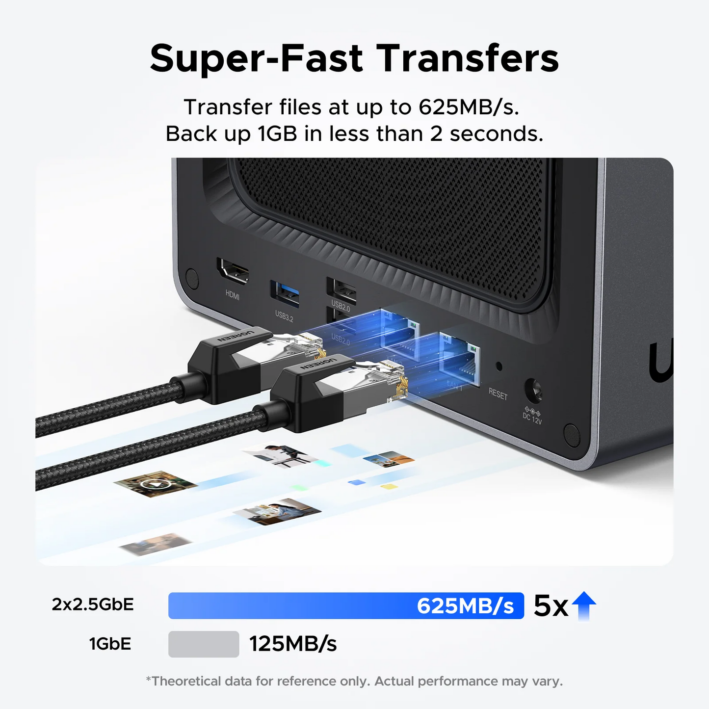 UGREEN Network Attached Storage DXP4800 (Diskless) EU / 25372B