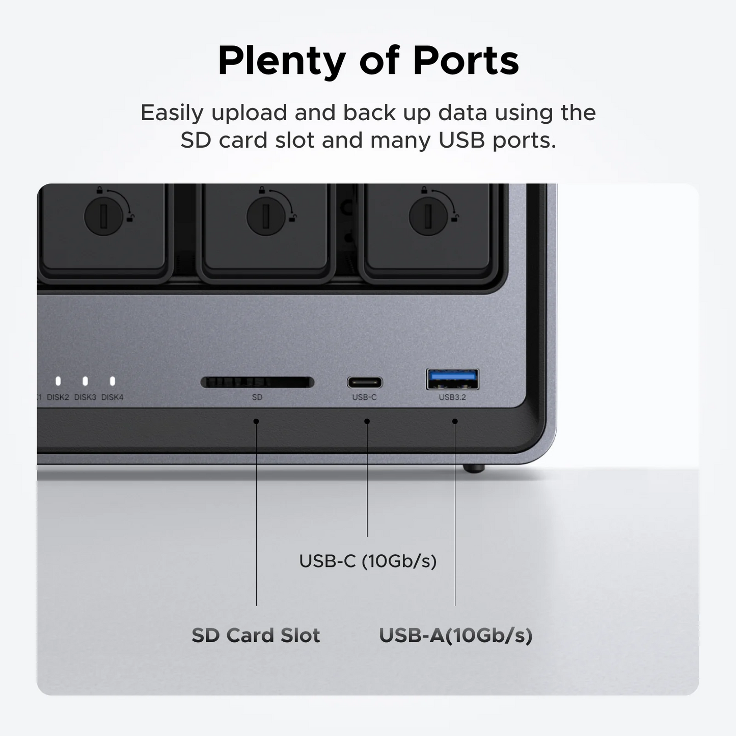 UGREEN Network Attached Storage DXP4800 (Diskless) EU / 25372B
