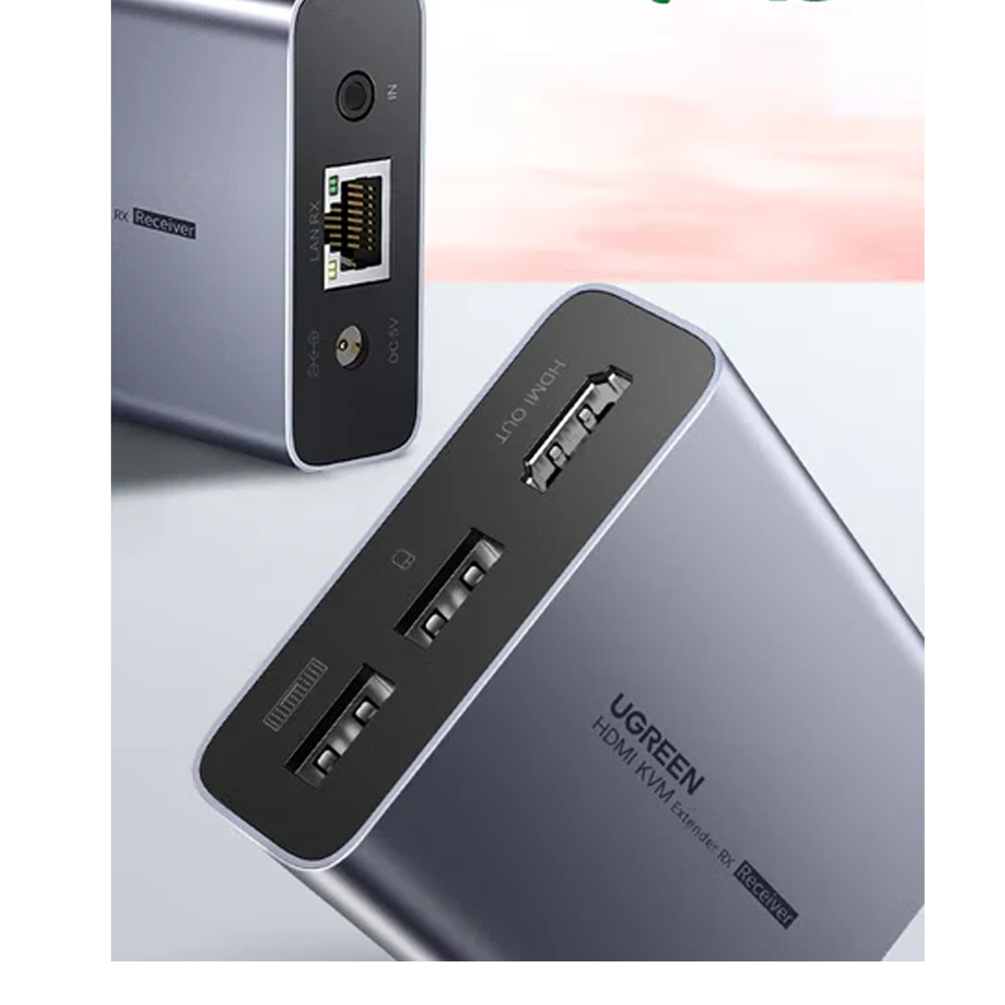 UGREEN HDMI KVM Extender 1080P@60Hz Receiver*1 - 70438EU