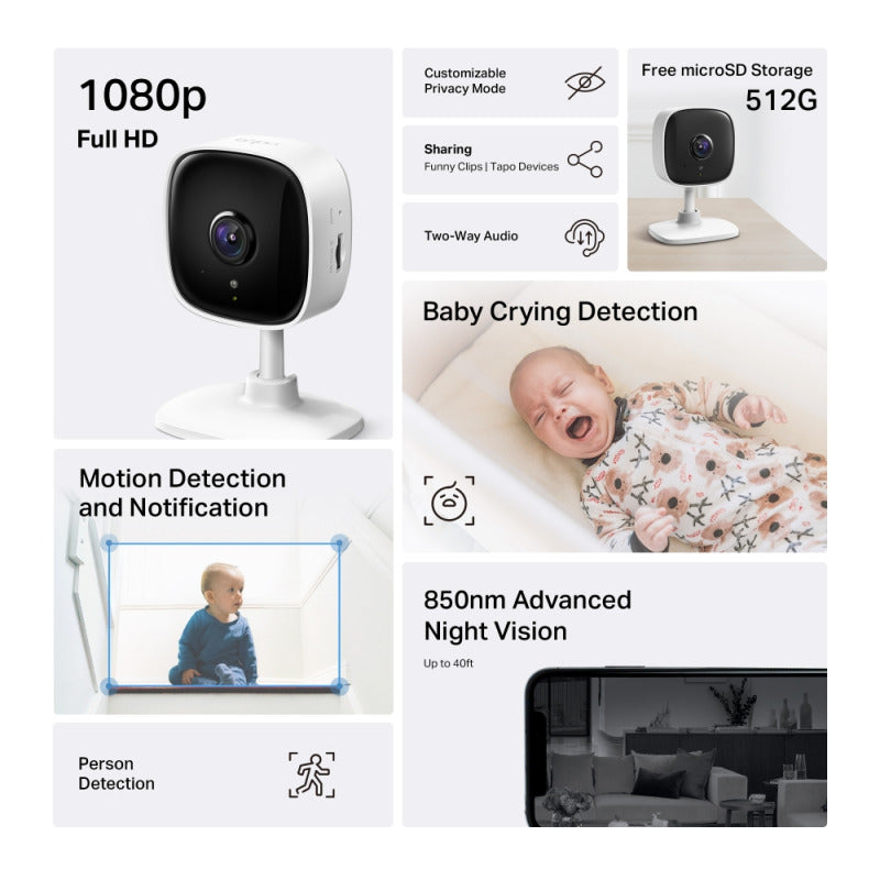 Tapo TC60 | Home Security Wi-Fi Camera