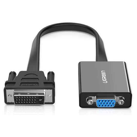 UGREEN DVI-D (24+1) Male to VGA Female Converter - 40259