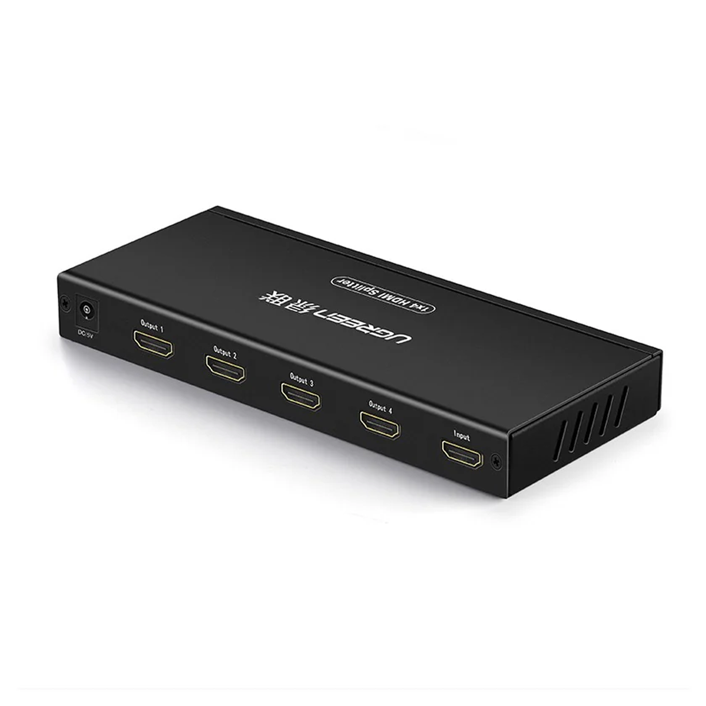 موزع HDMI 1x4 من يوجرين - أسود / 40202EU