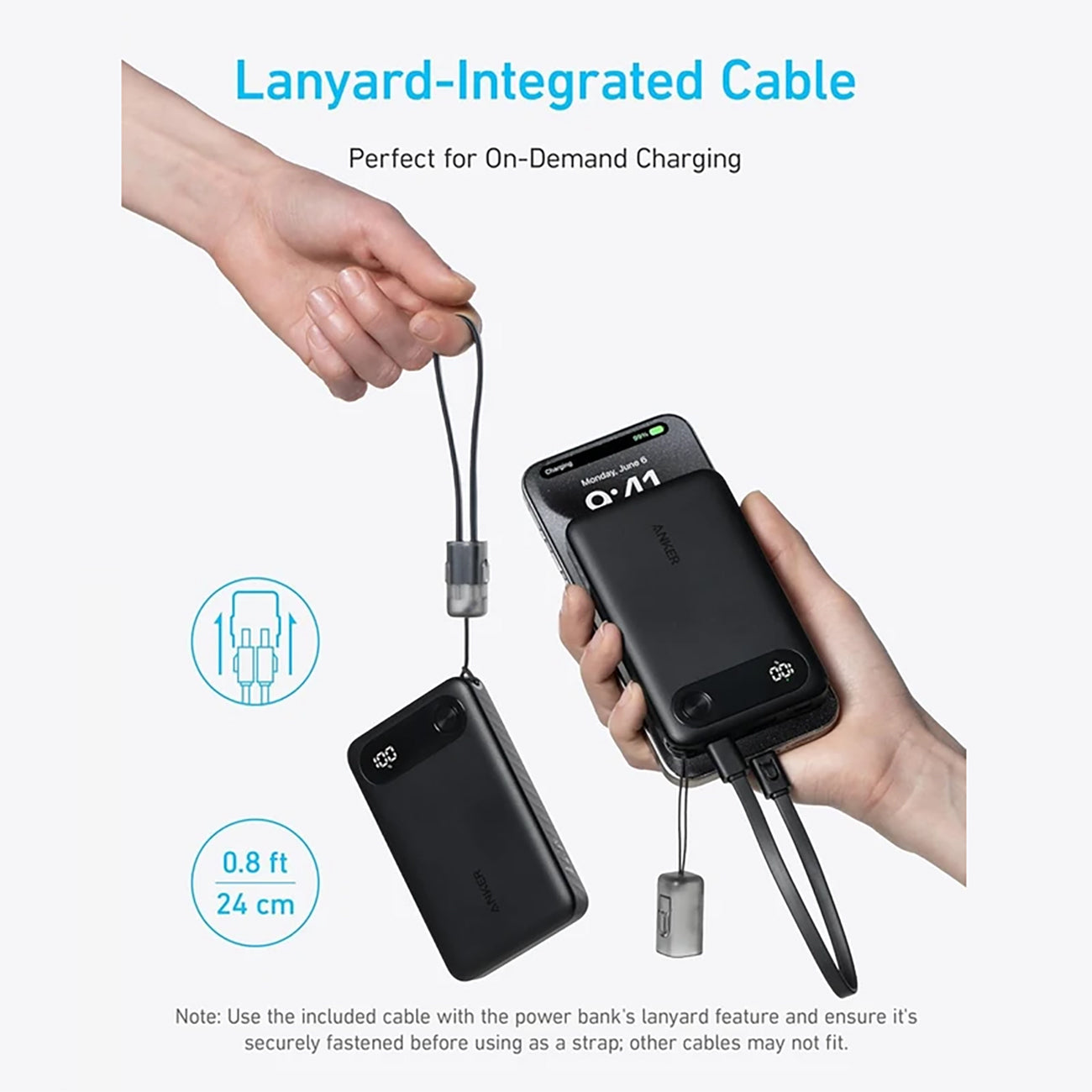 ANKER Pocket Sized Power Boost, Power Bank (10K, 22.5W) Series 3 - A1388H11