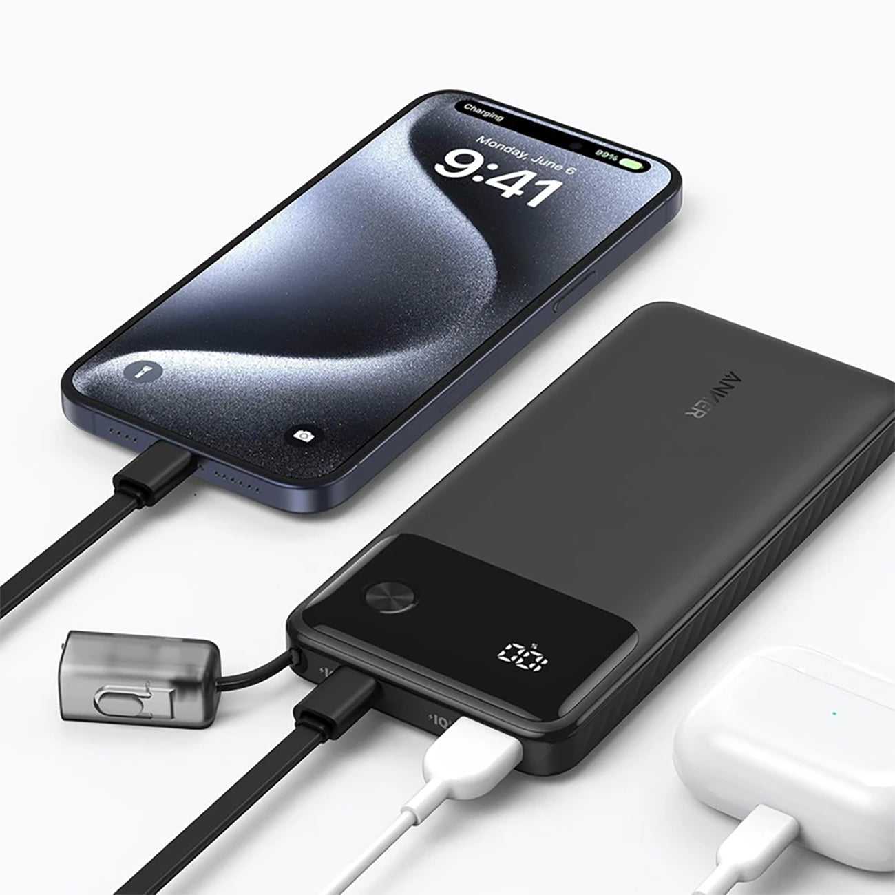 ANKER Pocket Sized Power Boost, Power Bank (10K, 22.5W) Series 3 - A1388H11