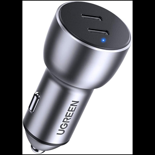 Ugreen USB C 40W PPS Aluminum Alloy iPhone Fast Car Charger / 70594