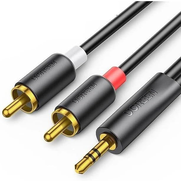 Ugreen 24k gold plated 3.5mm Male to 2RCA Male Audio Cable /AV195
