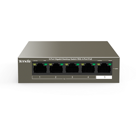 سويتش 5 منافذ جيجابت منهم 4 منافذ طاقة / TEG1105P-4-63W