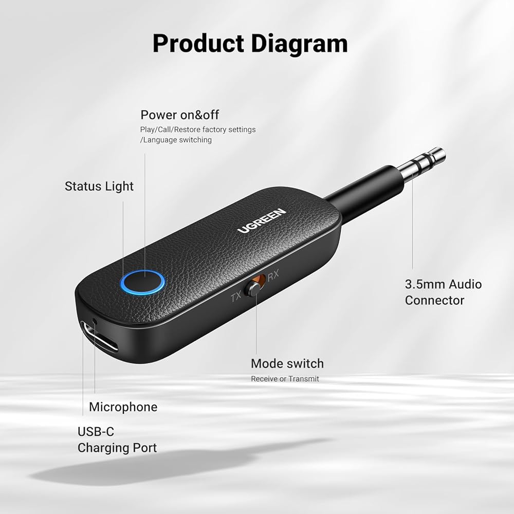 جهاز إرسال واستقبال بلوتوث من UGREEN / 80893