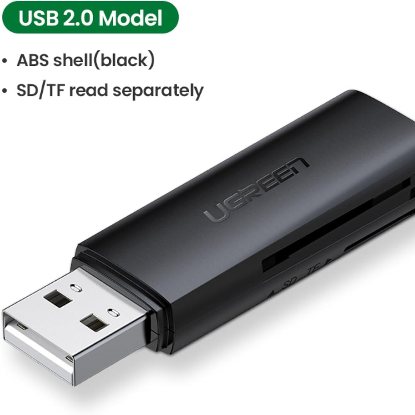 Ugreen USB 3.0 Multifunction Card Reader (MicroSD / SD Memory Card) /60722