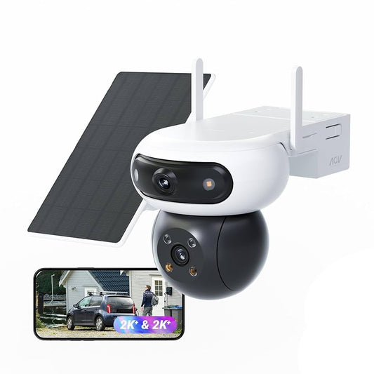 Ezviz 4mp Support 4G Sim Dual Lens Solar Camera /CB90x-SP