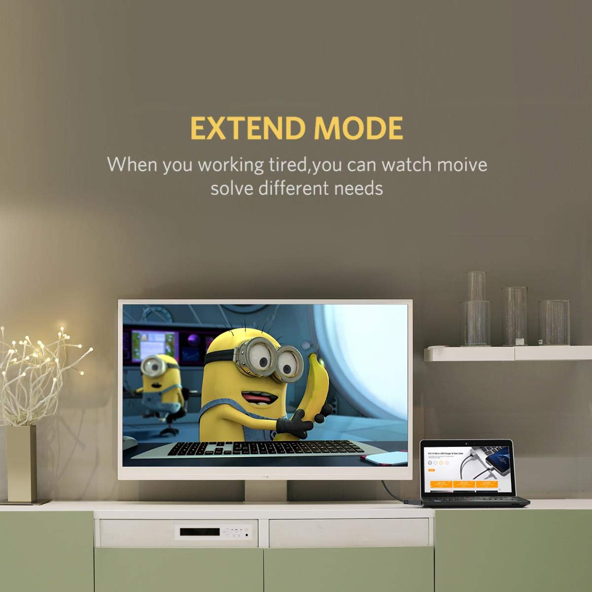 كابل HDMI مسطح من UGREEN يدعم دقة 4K @ 60H / ED015