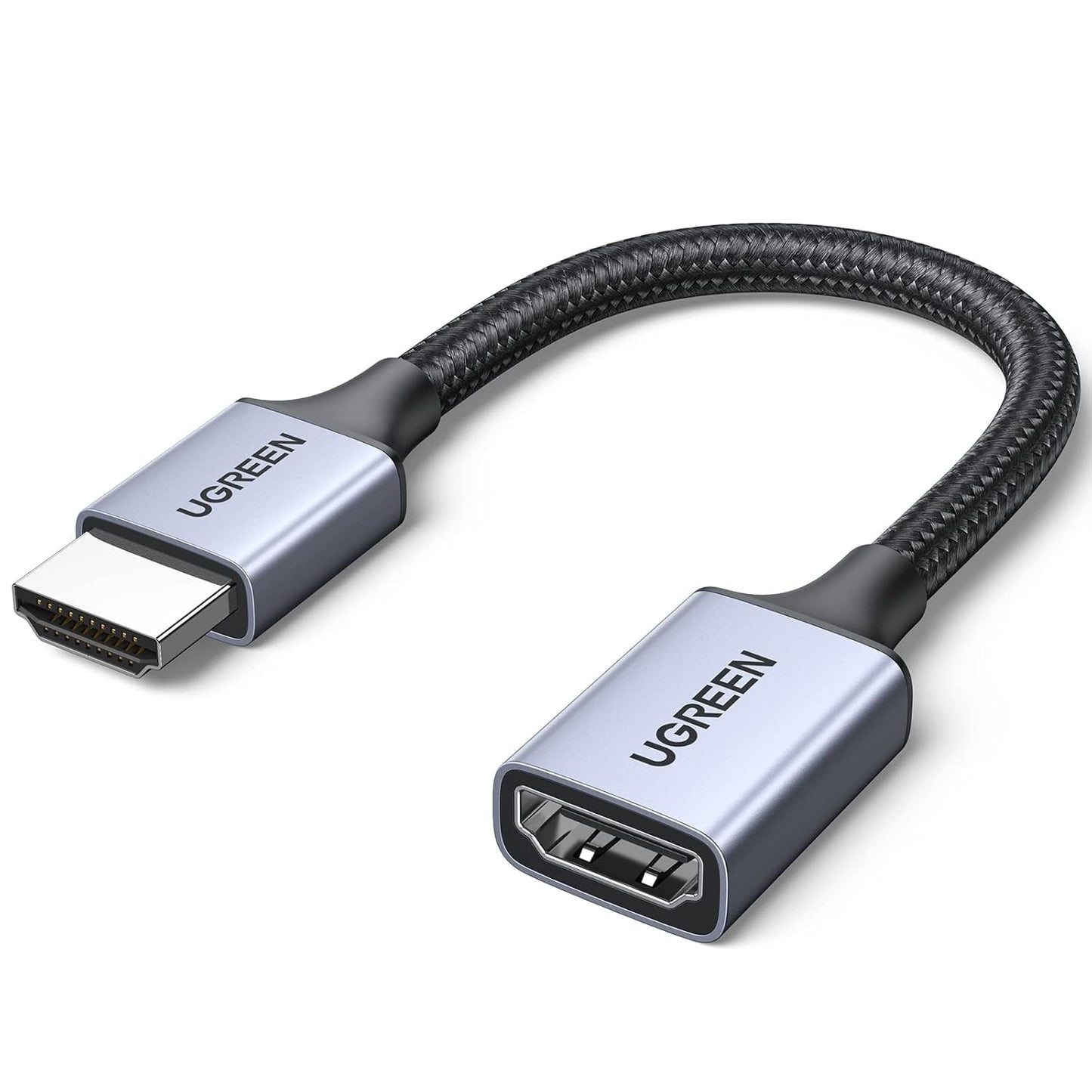 كابل UGREEN HDMI (ذكر) / HDMI (أنثى) 8K بطول 0.15 متر /HD165-15518