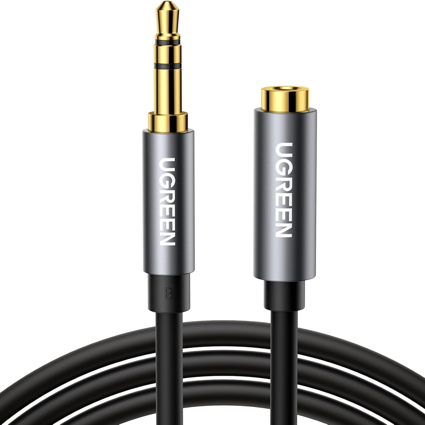 Ugreen Cable 3.5 mm Mini Jack (male) / 3.5 mm Mini Jack (female) Black / AV118