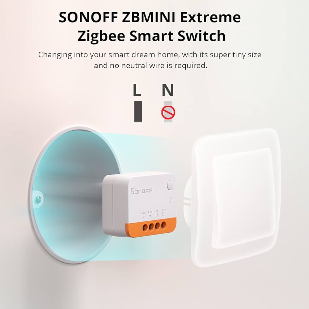 مفتاح زيجبي الذكي فائق الصغر Sonoff ZBMINIL2