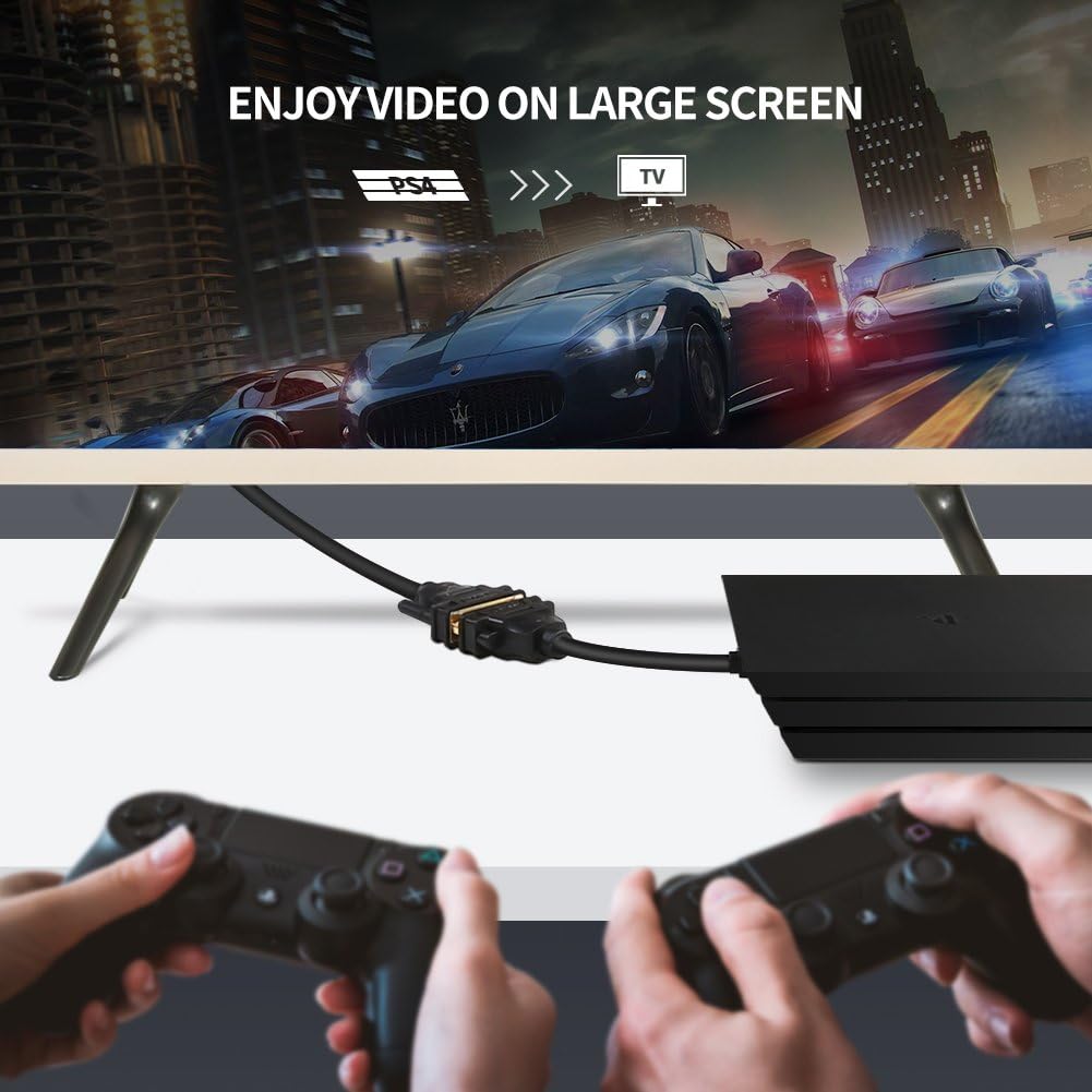كابل محول HDMI ذكر إلى DVI أنثى من UGREEN بطول 22 سم (أسود) / 20136