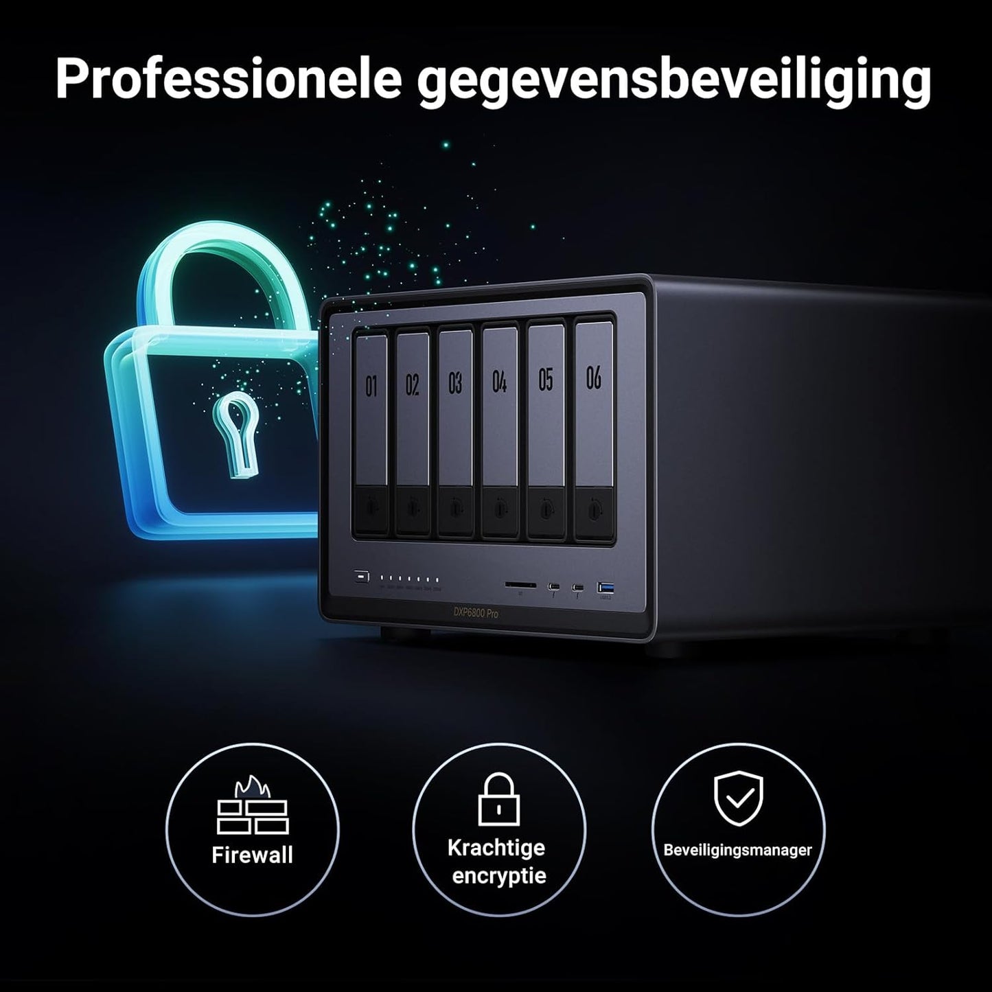 UGREEN Network Attached Storage DXP6800 Pro (Diskless) EU / 25899