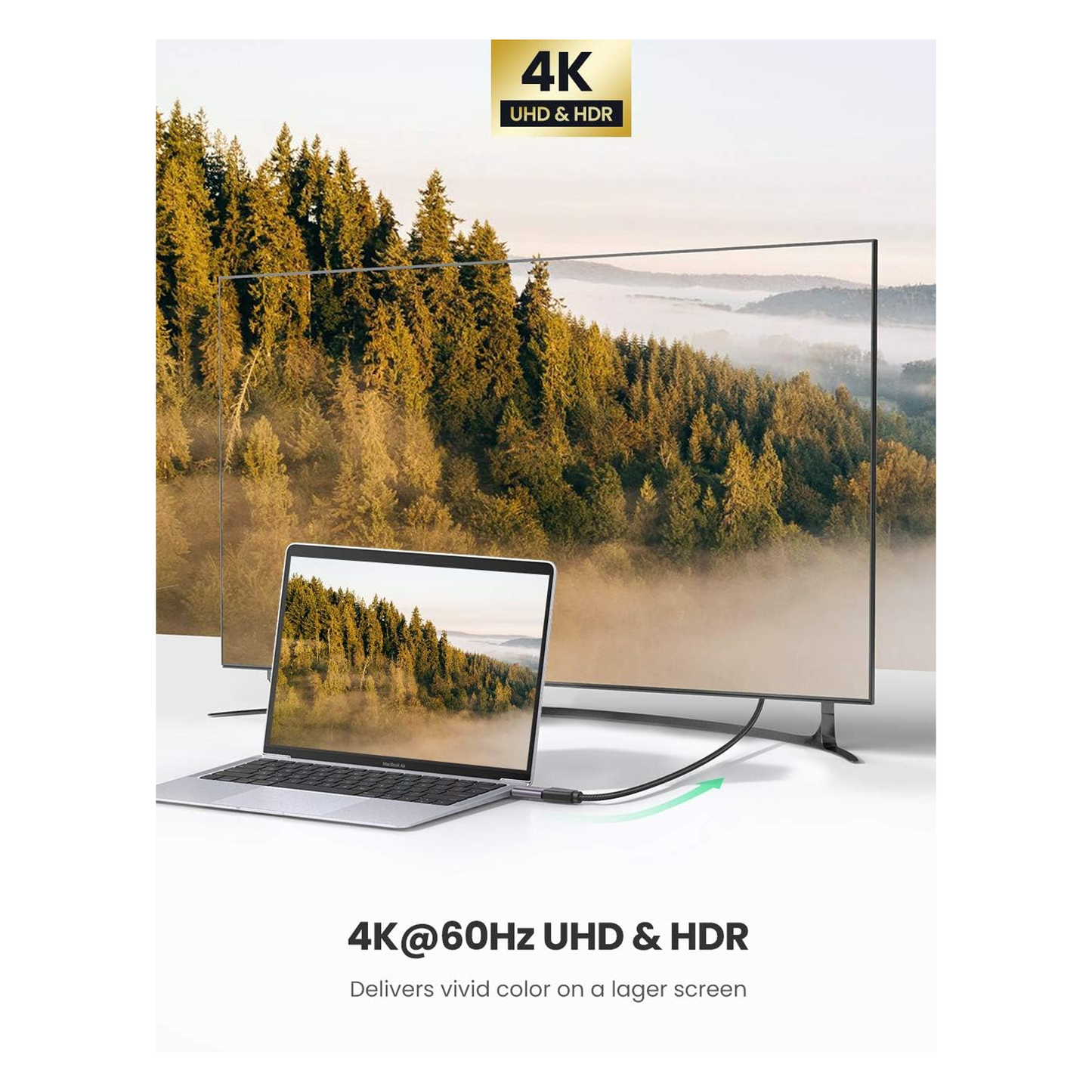 UGREEN USB-C to HDMI Adapter 4K@60Hz Thunderbolt 3 /70450