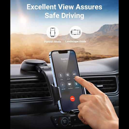 UGREEN Magnetic Waterfall-Shaped Suction Cup Phone Mount Press type / 20473