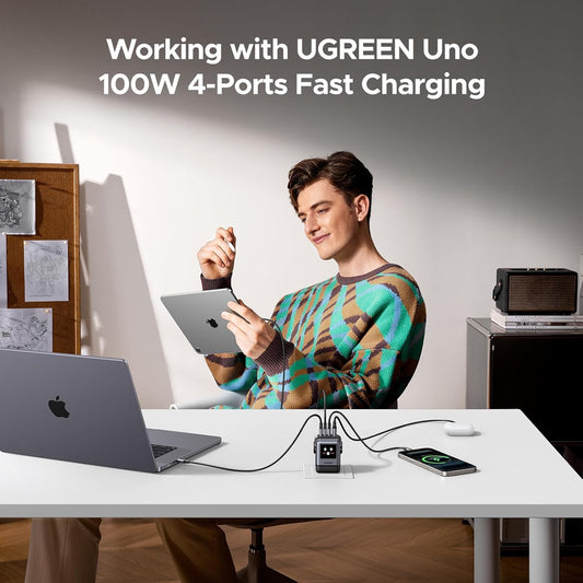 UGREEN Uno 100W 4-Port GaN Fast Charger EU / 45515B