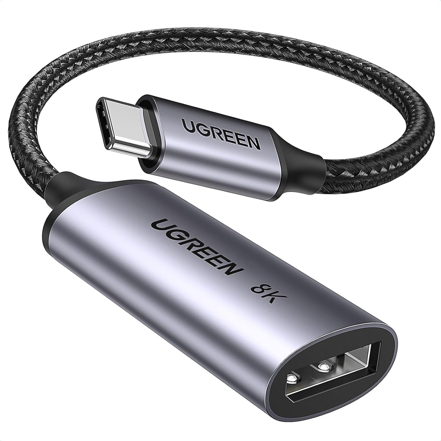 محول يوجرين 8K@60Hz USB C إلى DisplayPort 1.4 / 15575