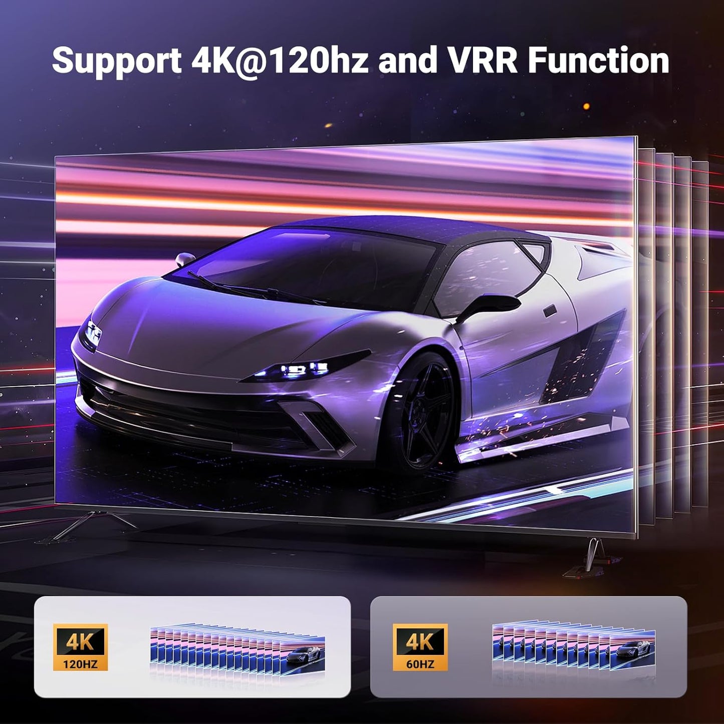 يوجرين 3 في 1 مخرج 4K@120Hz HDMI 2.1 مفتاح / 15604