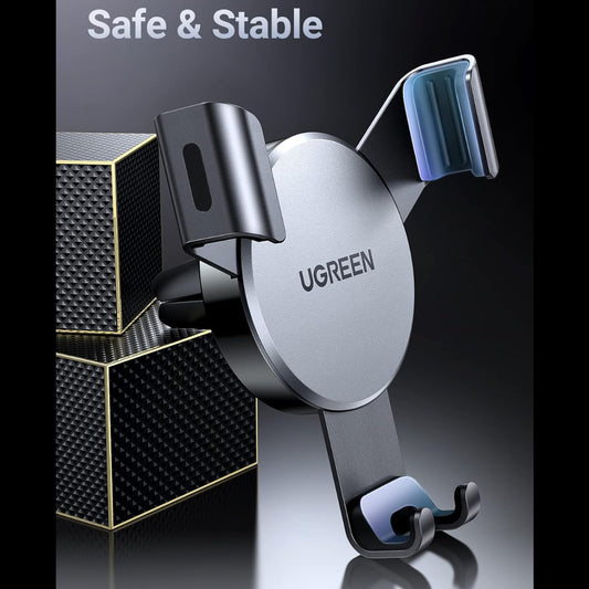 UGREEN Car Phone Holder Air Vent, Gravity Phone Mount Cradle Reliable Stable Hands-Free/40907