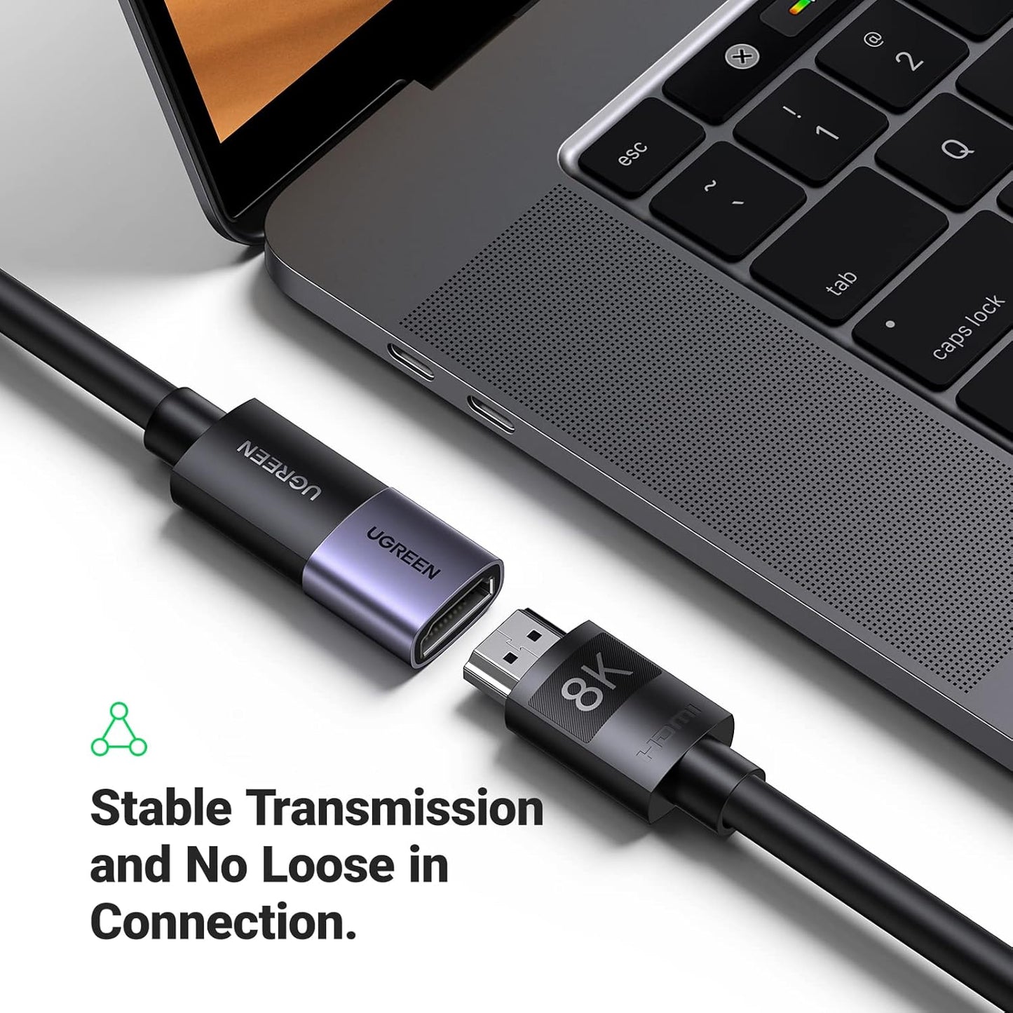 محول يوجرين HDMI 8K أنثى إلى أنثى، قطعة واحدة / 90592