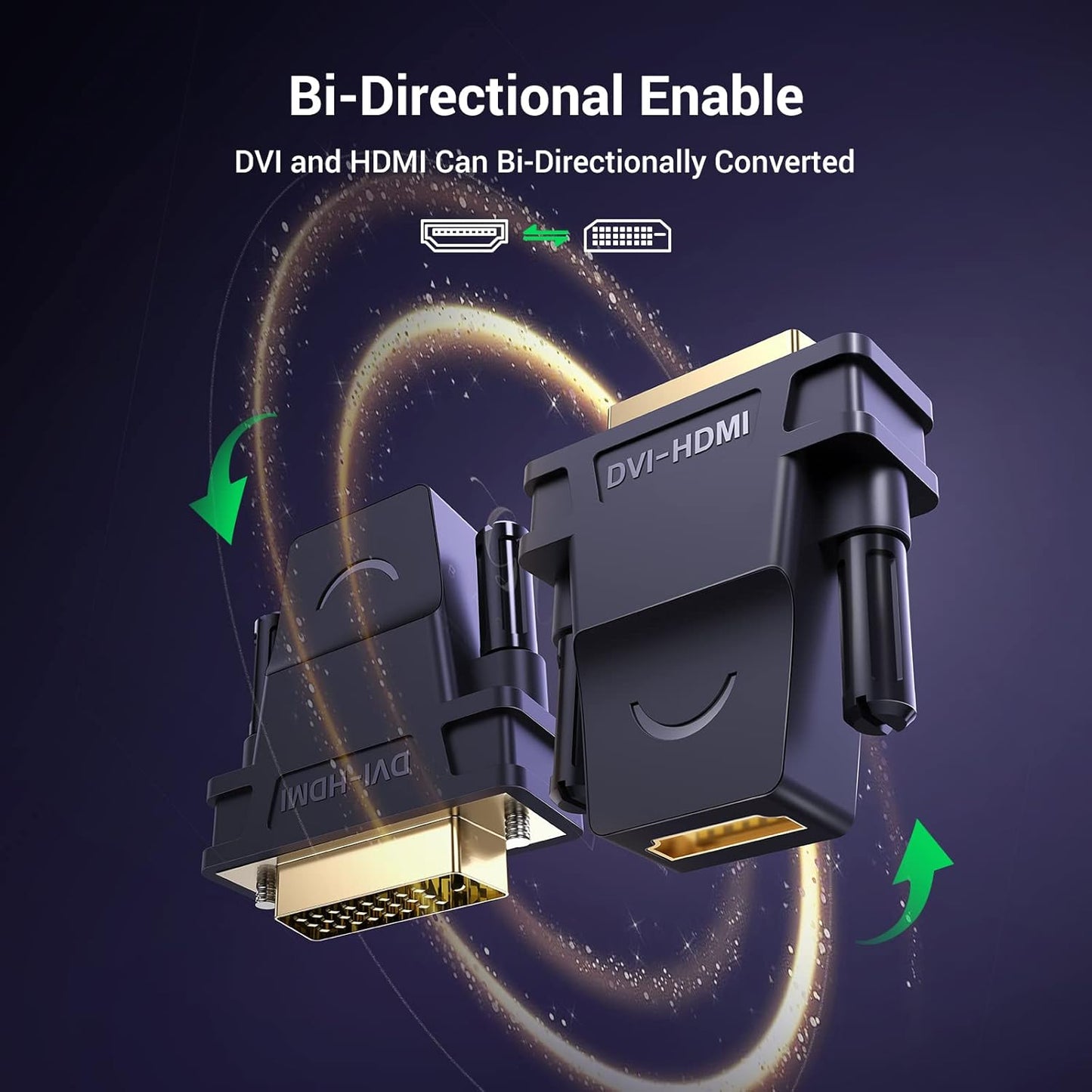UGREEN DVI 24+1 Male to HDMI Female Adapter - 20124