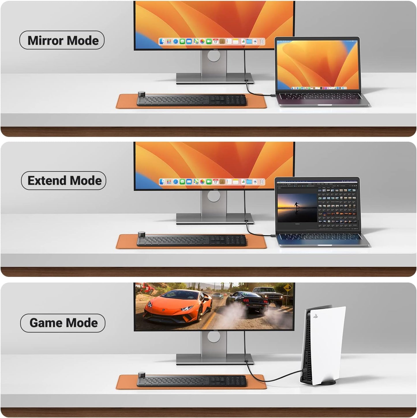 كابل تمديد HDMI 4K من Ugreen (ذكر إلى أنثى) / HD107