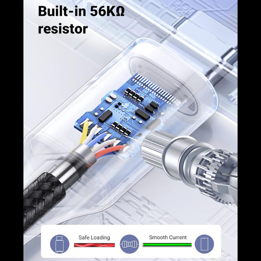 Ugreen USB A to C Quick Charging Cable (Black) / 60126-60127-60128