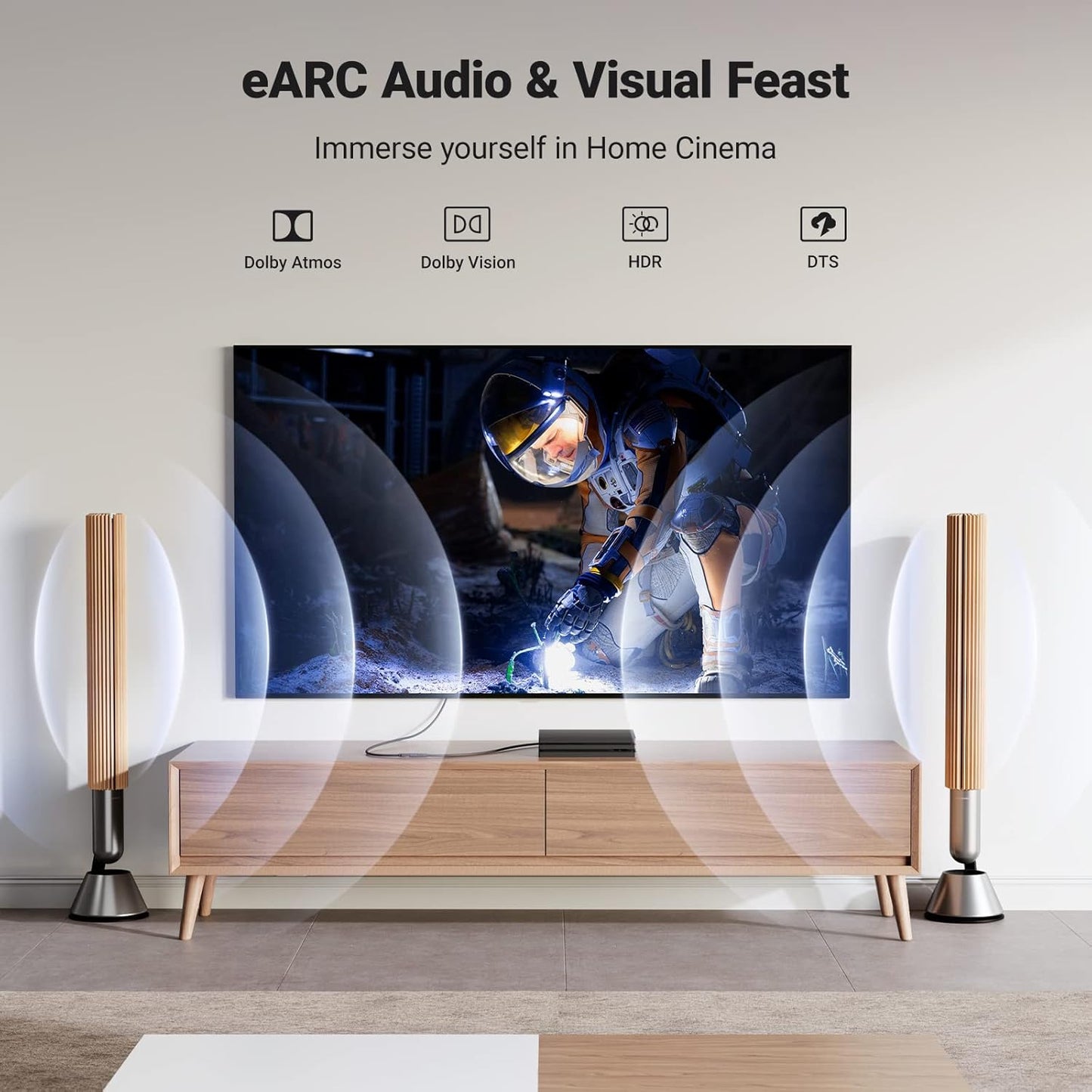 محول يوجرين HDMI 8K أنثى إلى أنثى، قطعة واحدة / 90592