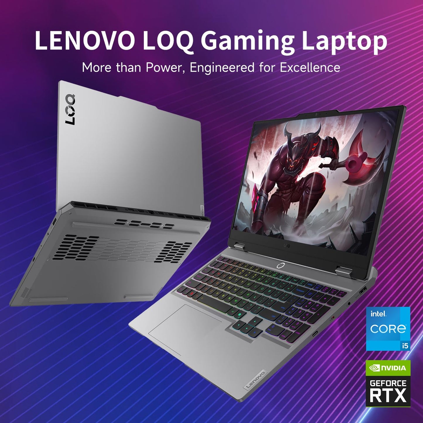Lenovo LOQ i7 13Gen RTX5050 24GB RAM 512GB SSD
