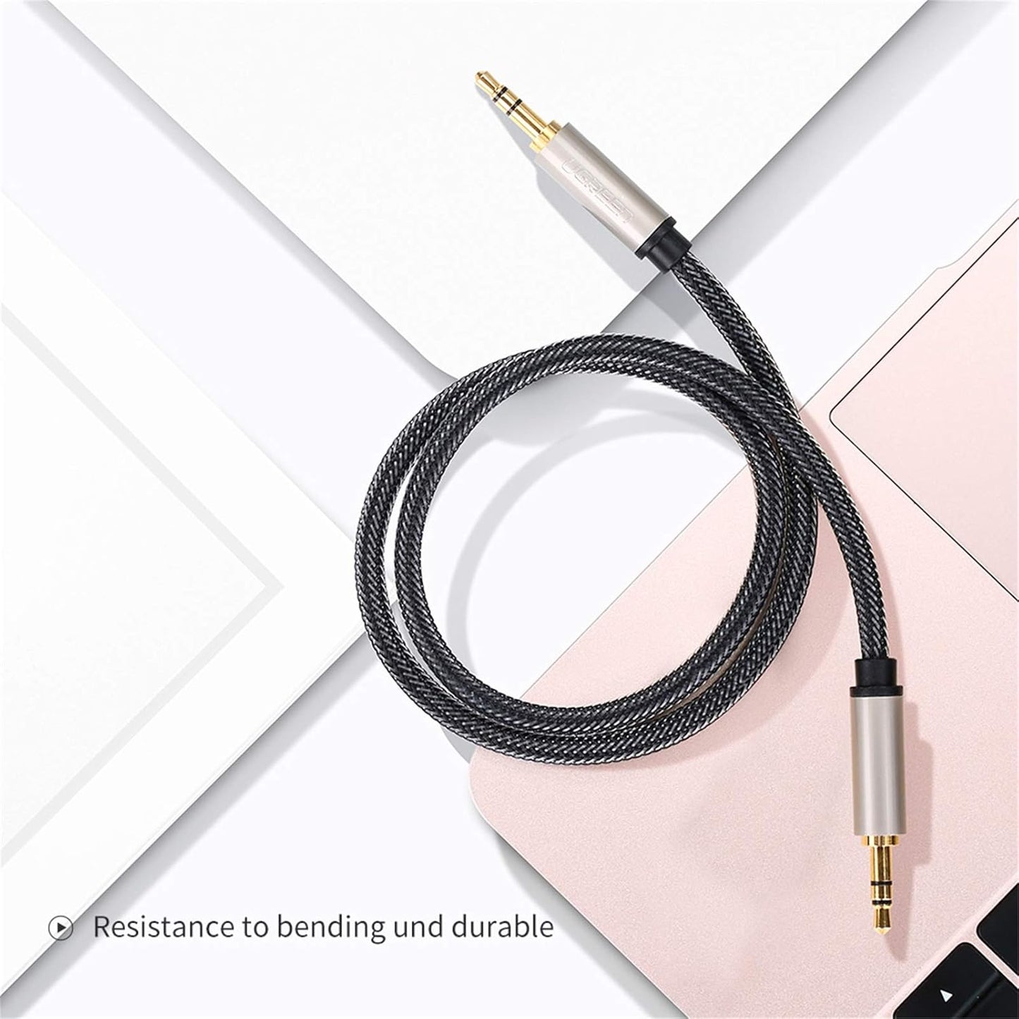 UGREEN 3.5mm Male to Male AUX Audio Cable / AV125