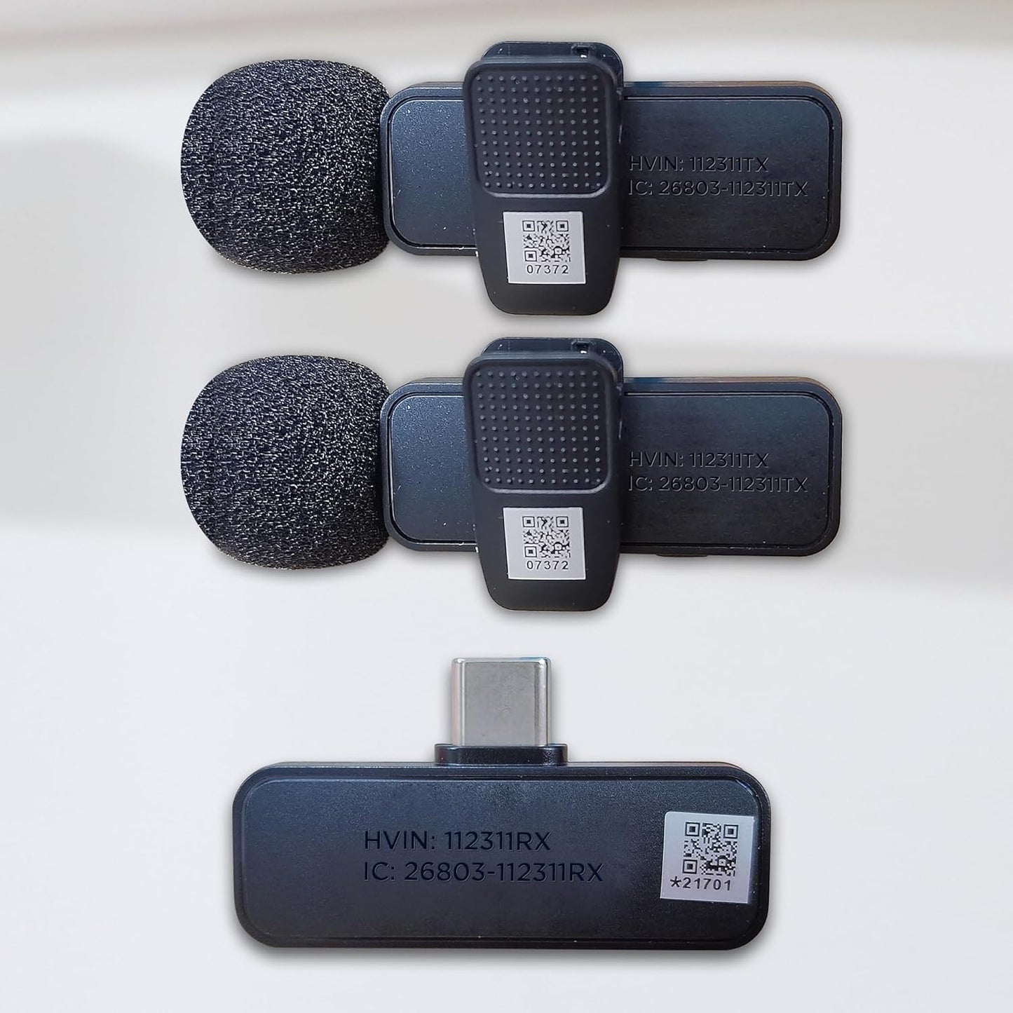 نظام الميكروفون اللاسلكي BOYA BY-V20 Ultracompact 2.4GHz Type-C