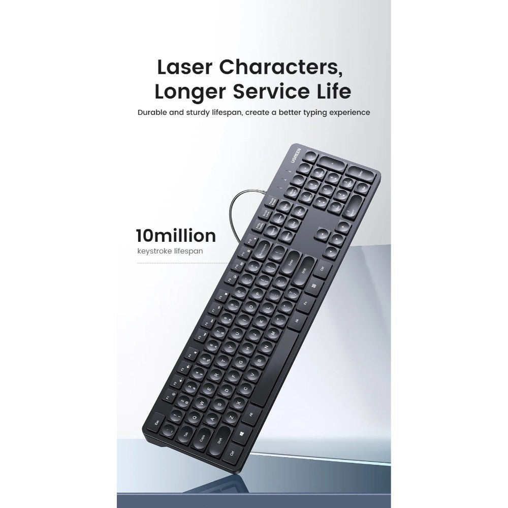 لوحة مفاتيح UGREEN USB سلكية / 90875